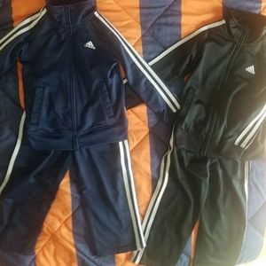 4t adidas track suit set (2 sets)